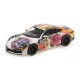 Porsche 911 Carrera 4S with baseplate and acrylic case 2019 Flower Design Minichamps 155067329