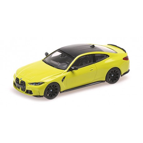 BMW M4 Yellow 2020 Minichamps 410020120