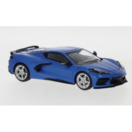Chevrolet Corvette C8 Stingray 2020 Blue Metallic IXO MOC316