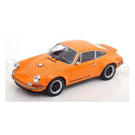 Porsche 911 by Singer Coupe 2014 Orange KK Scale KKDC180443