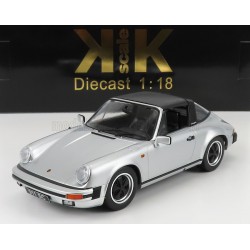 Porsche 911 SC Targa with extra hardtop 1983 Silver KK Scale KKDC180842