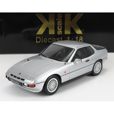 Porsche 924 Turbo Coupe 1986 Silver KK Scale KKDC180901