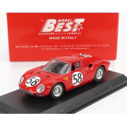 Ferrari 250LM 3.3L V12 58 24 Heures du Mans 1964 Best Model BEST9478/2