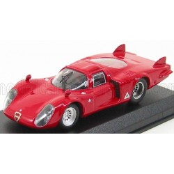Alfa Romeo 33.2 Coda Lunga Test version 1968 Red Best Model BEST9251