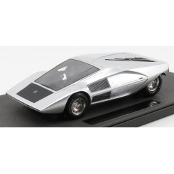 Lancia Stratos Zero Concept 1970 Silver Top Marques TM12-43B