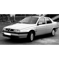 Alfa Romeo 155 Interior black 1992 Silver Triple 9 T9-1800383