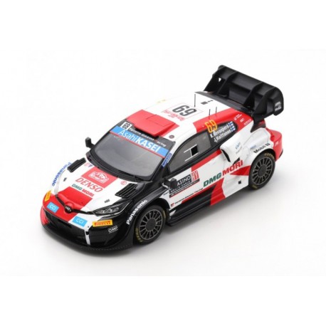 Toyota Yaris GR Rally1 69 Rallye Monte Carlo 2022 Rovanpera - Halttunen Spark S6692