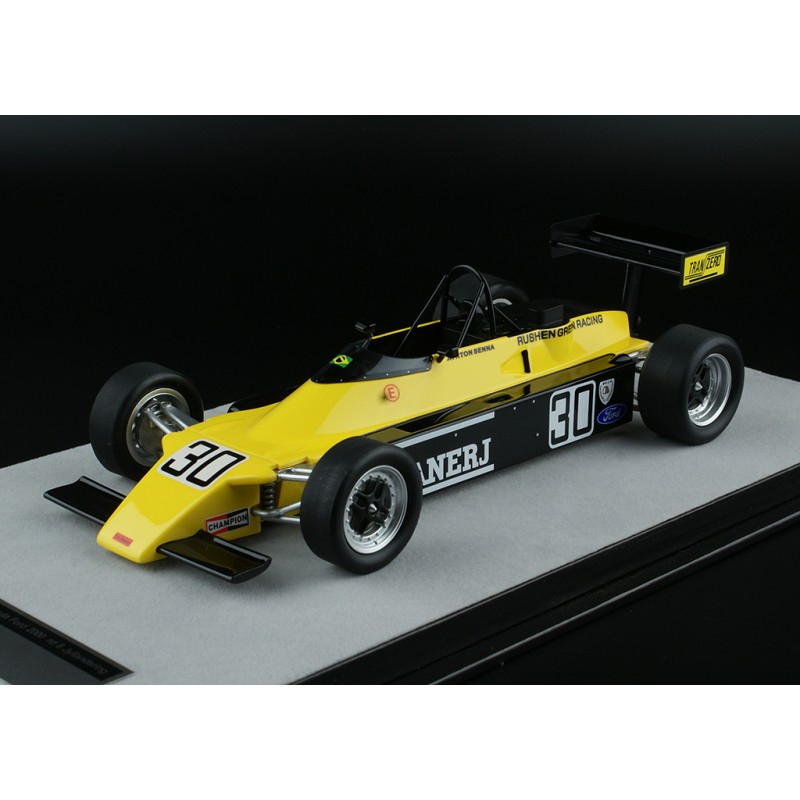 1/18 Van Diemen RF82 European Formula Ford 2000 Rd. 8 Jyllands-Ring 1982 #30 A. Senna [TM18-263B