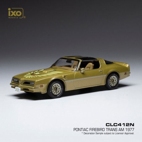 Pontiac Firebirb Trans Am 1978 Gold Metallic Decorated IXO CLC412N