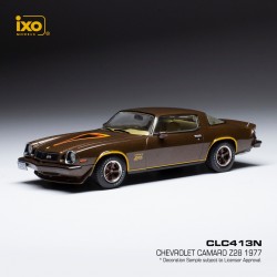 Chevrolet Camaro Z28 1977 Brown Metallic Decorated IXO CLC413N