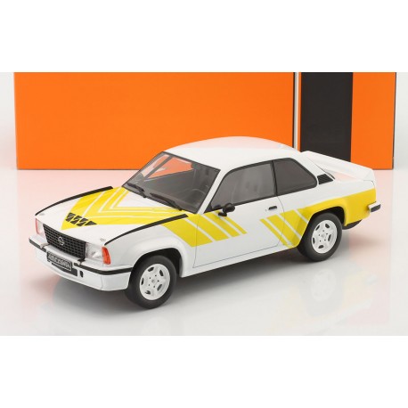 Opel Ascona B 400 1982 White Yellow IXO 18CMC127
