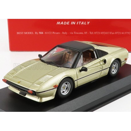 Ferrari 308 GTS Spider closed USA Version Personal Car James Coburn 1978 Gold Best Model BEST9819