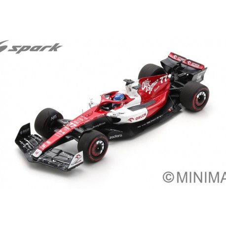 Alfa Romeo Ferrari C42 77 Valtteri Bottas F1 Grand Prix de Bahrain 2022 Spark 18S747