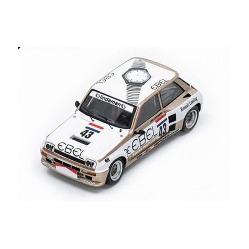 Spark S5558 - Renault 5 Turbo N°4 - Europa Cup 1984 - Massimo Sigala - Résine 1/43