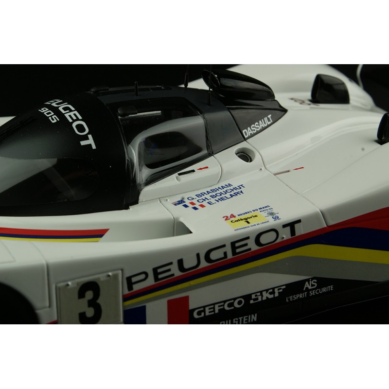 Miniature Peugeot 905 Le Mans 1993 Par Norev, échelle 1:18, Voiture De Course