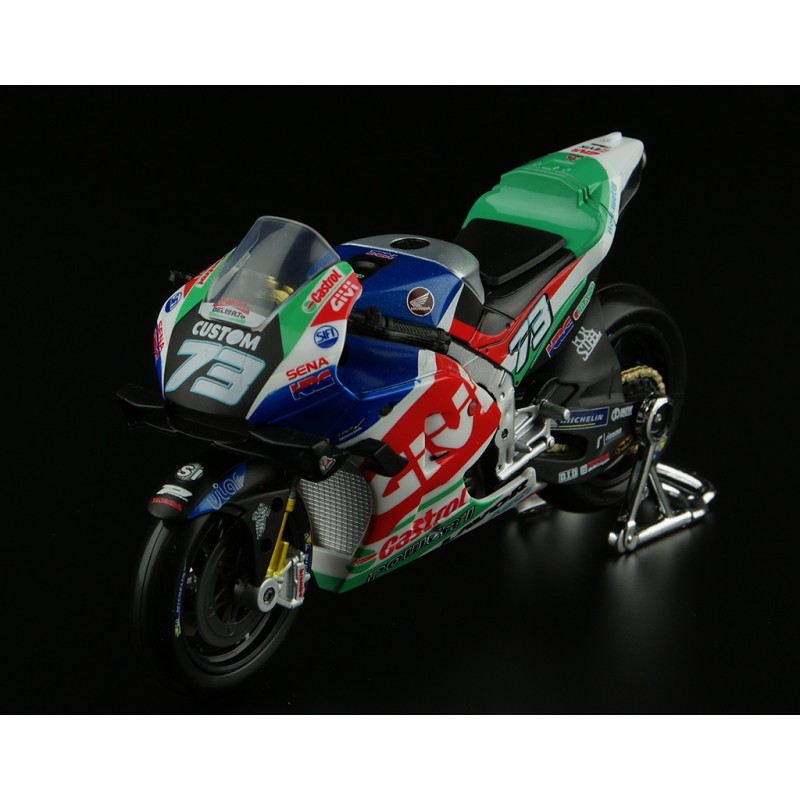 Zarco Johann, Moto GP 2025, Honda en horloge sur socle - Collection