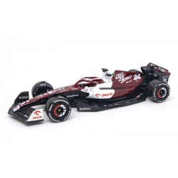 Alfa Romeo Ferrari C42 24 Guanyu Zhou F1 2022 Bburago BU38067-24