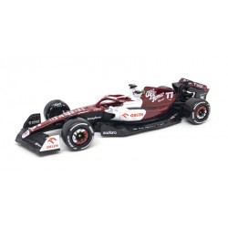 Alfa Romeo Ferrari C42 77 Valtteri Bottas F1 2022 Bburago BU38067-77