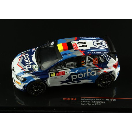 Volkswagen Polo GTI R5 60 Rallye d'Ypres 2021 Kreim - Christian IXO RAM810