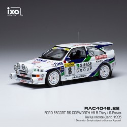 Ford Escort RS Cosworth 8 Rallye Monte Carlo 1995 Thiry - Prevot IXO RAC404B