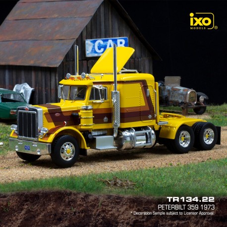 Peterbilt 359 1973 Yellow Brown IXO TR134