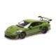 Porsche 911 GT3RS (991.2) 2019 Green with Wording with Black wheels Minichamps 155068233