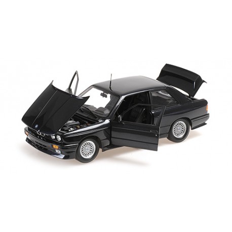 BMW M3 (E30) 1987 Blue Metallic Minichamps 180020308