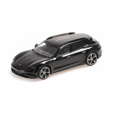 Porsche Taycan Cross Tourismo Turbo S 2021 Black Minichamps 410069302