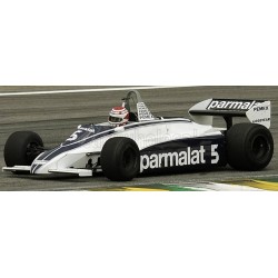 Brabham BT49C with pilot 5 Nelson Piquet F1 Winner Allemagne 1981 GP Replicas GP130AWD