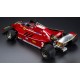 Ferrari 126C with pilot 2 Gilles Villeneuve F1 Italie Monza 1980 GP Replicas GPGV004