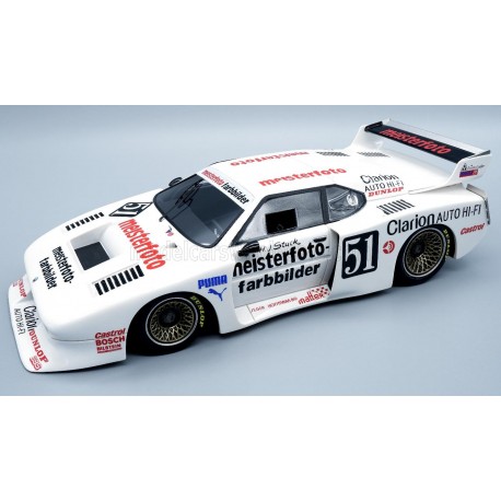 BMW M1 Turbo 51 Winner DRM Salzburgring 1981 Hans Joachim Stuck Tecnomodel TM18-173C