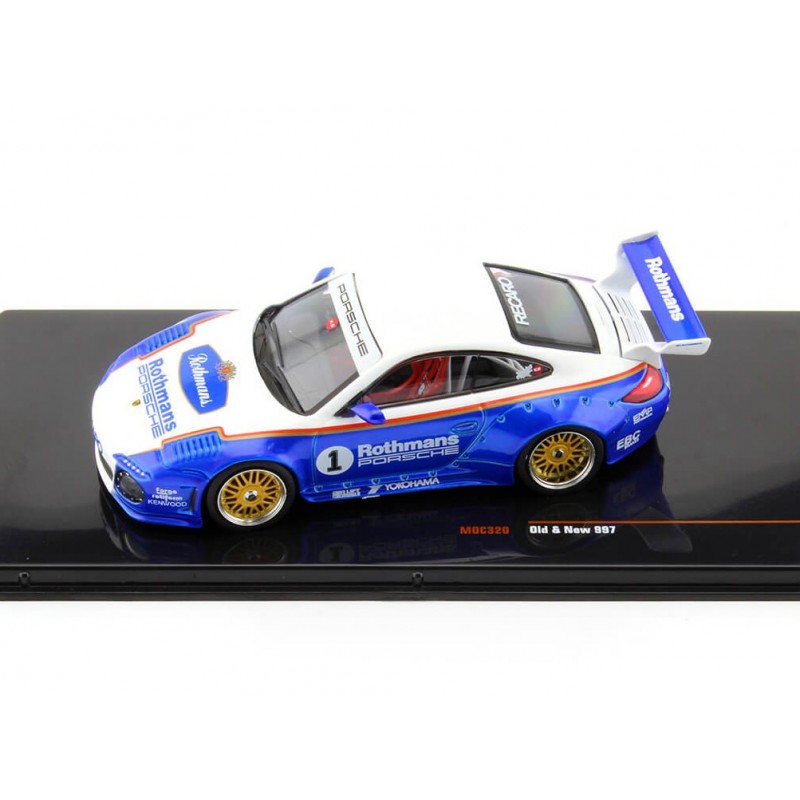 IXO 1/43 Porsche 911 (997) Rothmans – Collection Coupé, état Neuf