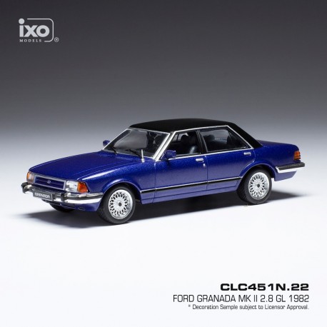 Ford Granada MK II 2.8 GL 1982 Blue Metallic Black IXO CLC451N.22