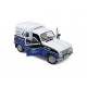 Renault R4 F4 Van delivery service Solido 90th Anniversary Edition 1988 White Blue Solido S1802207
