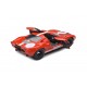 Ford GT40 MKI Racing 1968 Red White Solido S1803005