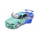 Nissan Skyline R34 GTR Falken drift 1999 Blue Solido S1804304