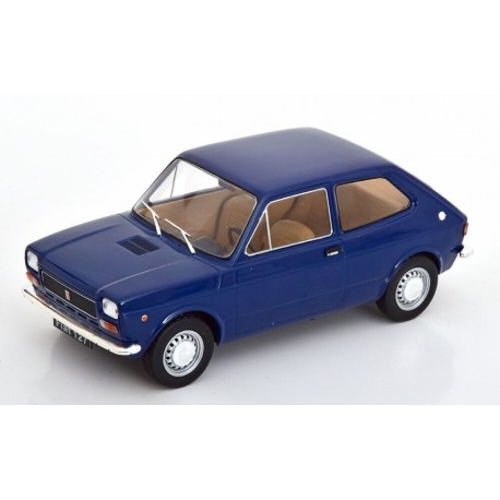 Fiat 127 1971 Dark blue WhiteBox WB124148