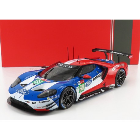 Ford GT Ecoboost 3.5L Turbo V6 68 24 Heures du Mans 2019 IXO FGT18102