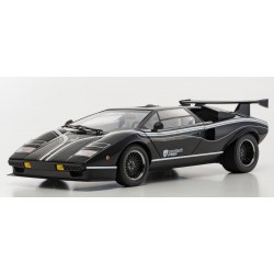 Lamborghini Countach LP500R 1982 Black Kyosho 08617BK