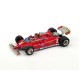 Ferrari 126C with pilot 2 Gilles Villeneuve F1 Saint Marin 1980 Brumm R447-CH