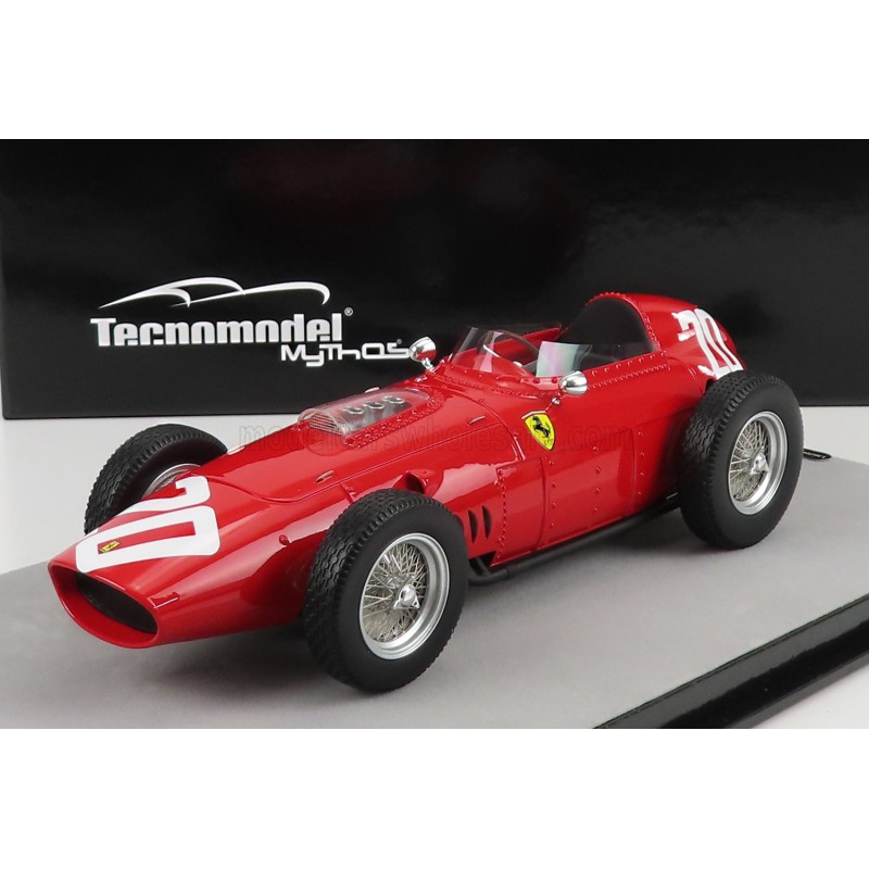 Tecno 1/18 Mythos - Ferrari 246/256 F1 Winner GP Italie 1960 #20 - Résine