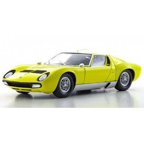 Lamborghini Miura SV 1970 Yellow Kyosho 08317Y