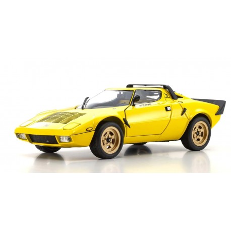 Lancia Stratos HF 1975 Yellow Kyosho 08130Y