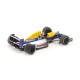 Williams Renault FW14 dirty version 5 F1 World Champion 1992 Nigel Mansell Minichamps 436926605