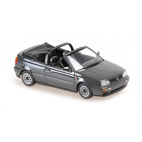 Volkswagen Golf Cabriolet 1997 Grey Metallic Minichamps 940055531