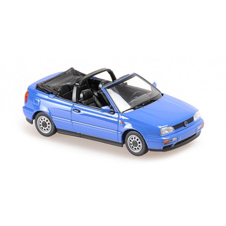 Volkswagen Golf Cabriolet 1997 Blue Minichamps 940055530