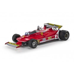 Ferrari 312 T5 2 Gilles Villeneuve F1 5ème Monaco 1980 GP Replicas GP045D