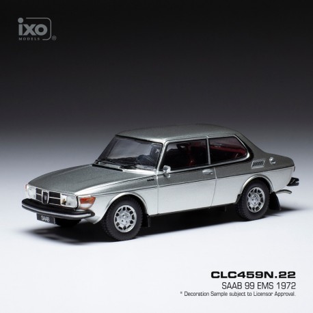 Saab 99 EMS 1972 Silver Metallic IXO CLC459N