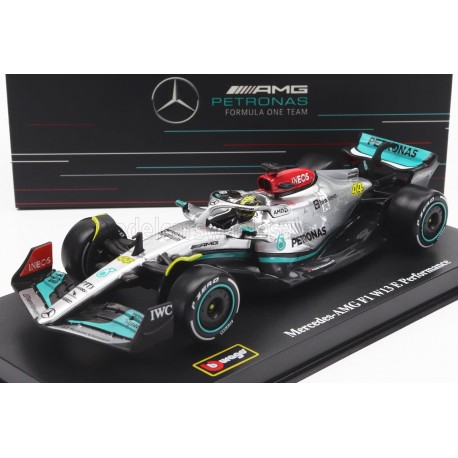 Mercedes AMG F1 W13 E Performance 44 Lewis Hamilton F1 2022 Bburago BU38066-44