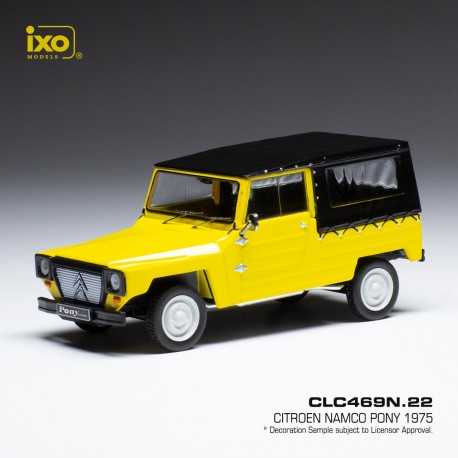 Citroen Namco Pony 1975 Yellow IXO CLC469N